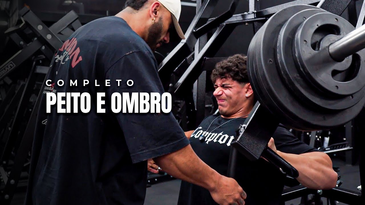 Alan Waze   Treino Ombro e Peito
