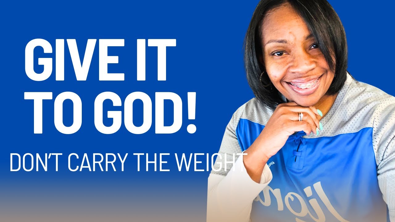Day 5: Release the Weight | 7/Day Reset w/God Challenge