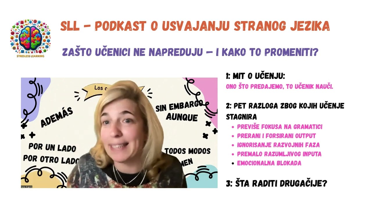 Epizoda 7: Zašto učenici ne napreduju — i kako to promeniti