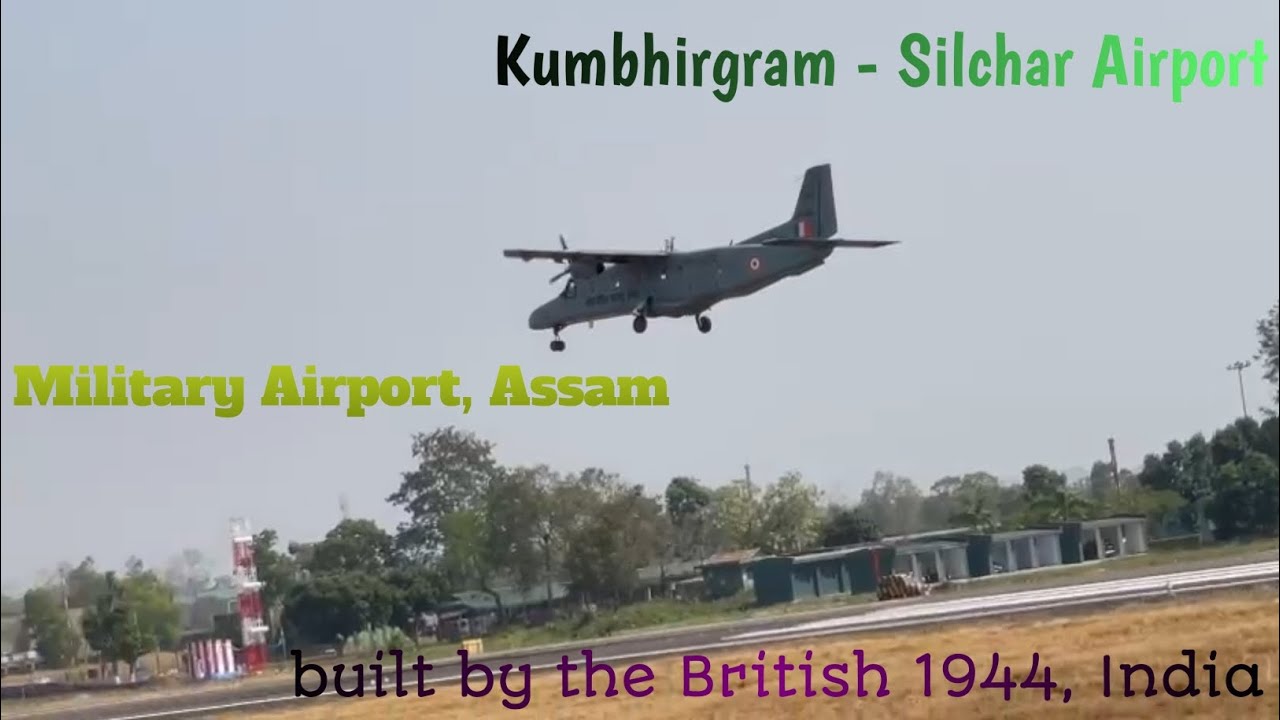 First day at the military Airport | Kumbhirgram, Silchar Airport | built by the British 1944 | India