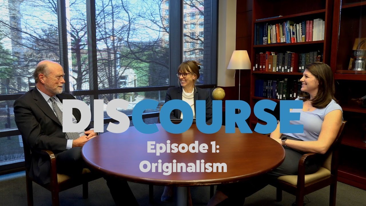 Discourse Episode 01: Originalism