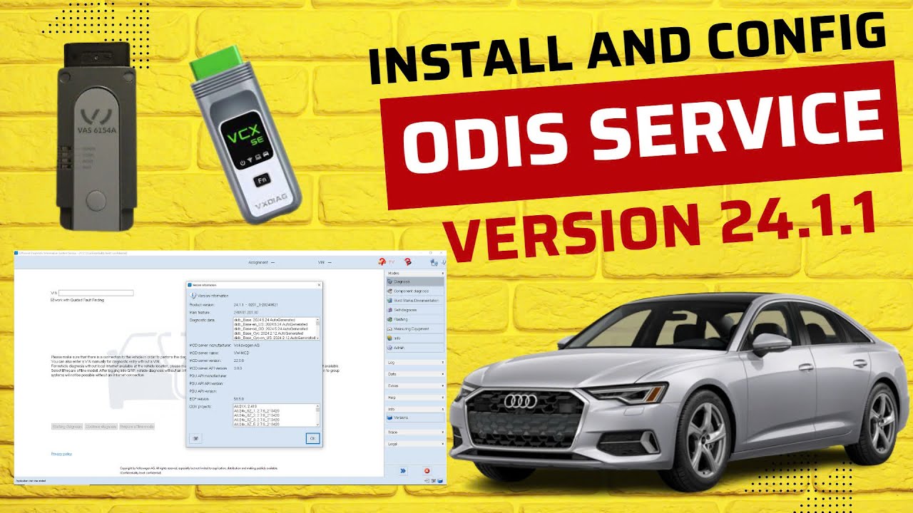 How to install ODIS Service 24.1.1 VAG ( Audi, Volkwagen, Seat, Skoda...)