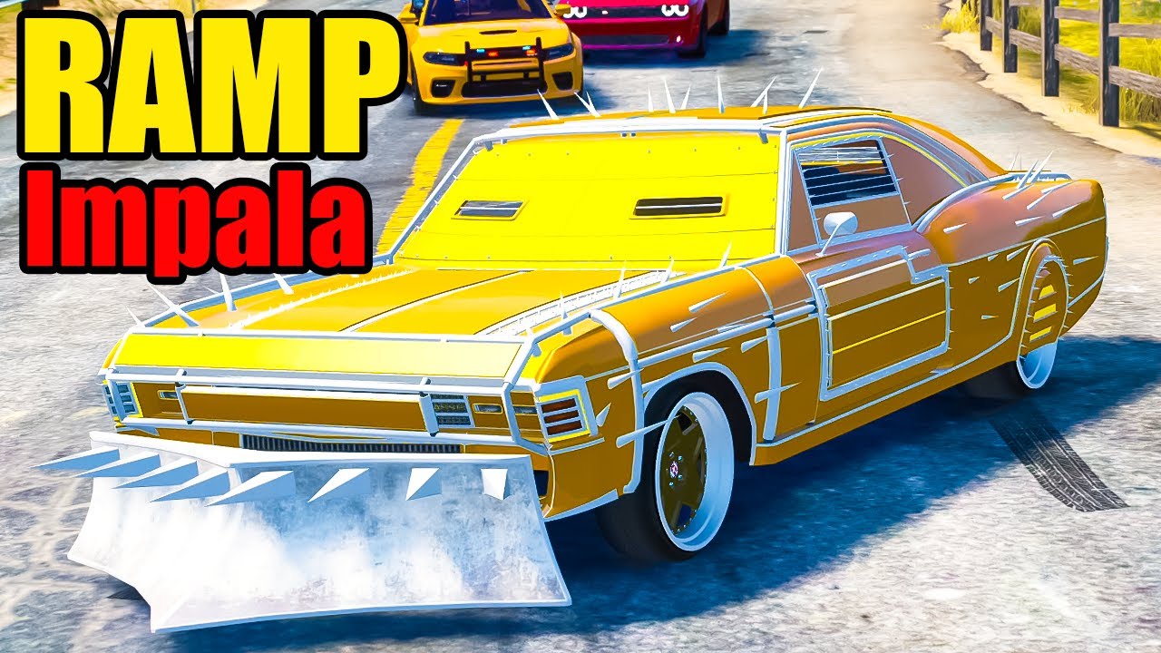 Ramp Impala уничтожает полицию | GTA 5 RP