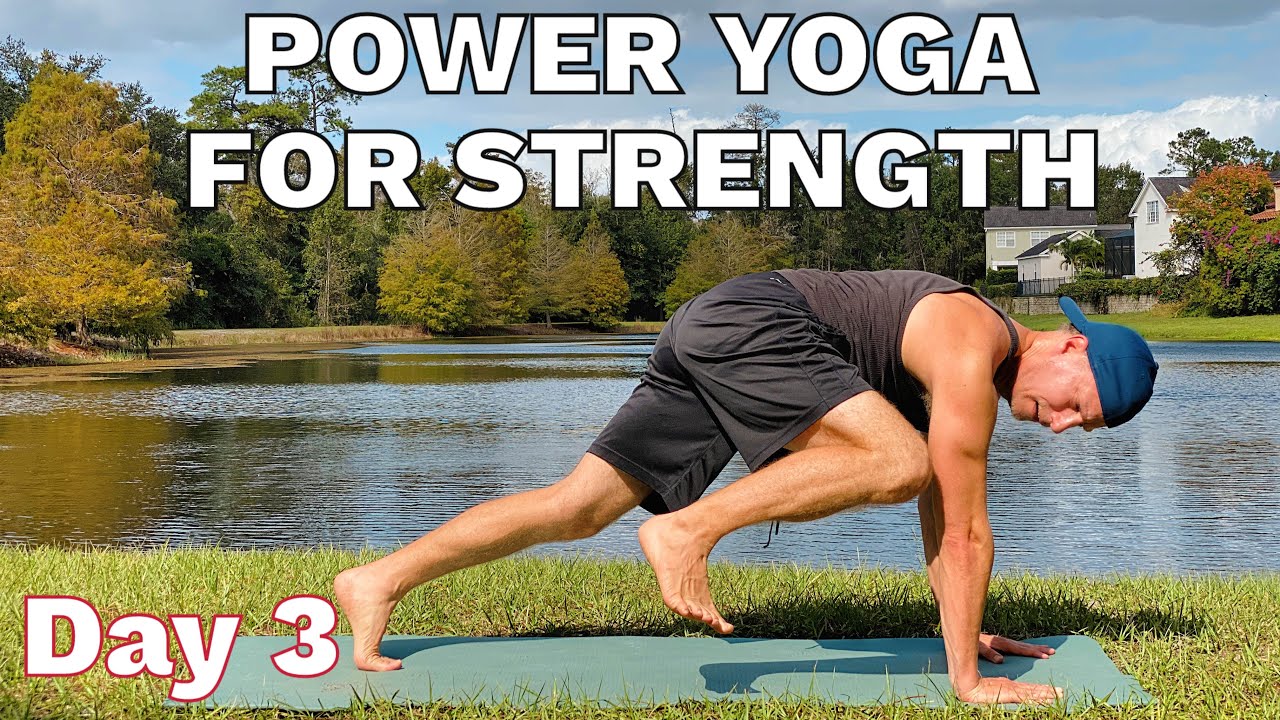 20 MIN POWER YOGA FOR STRENGTH (Day 3) 7 day Yoga Challenge with Sean Vigue