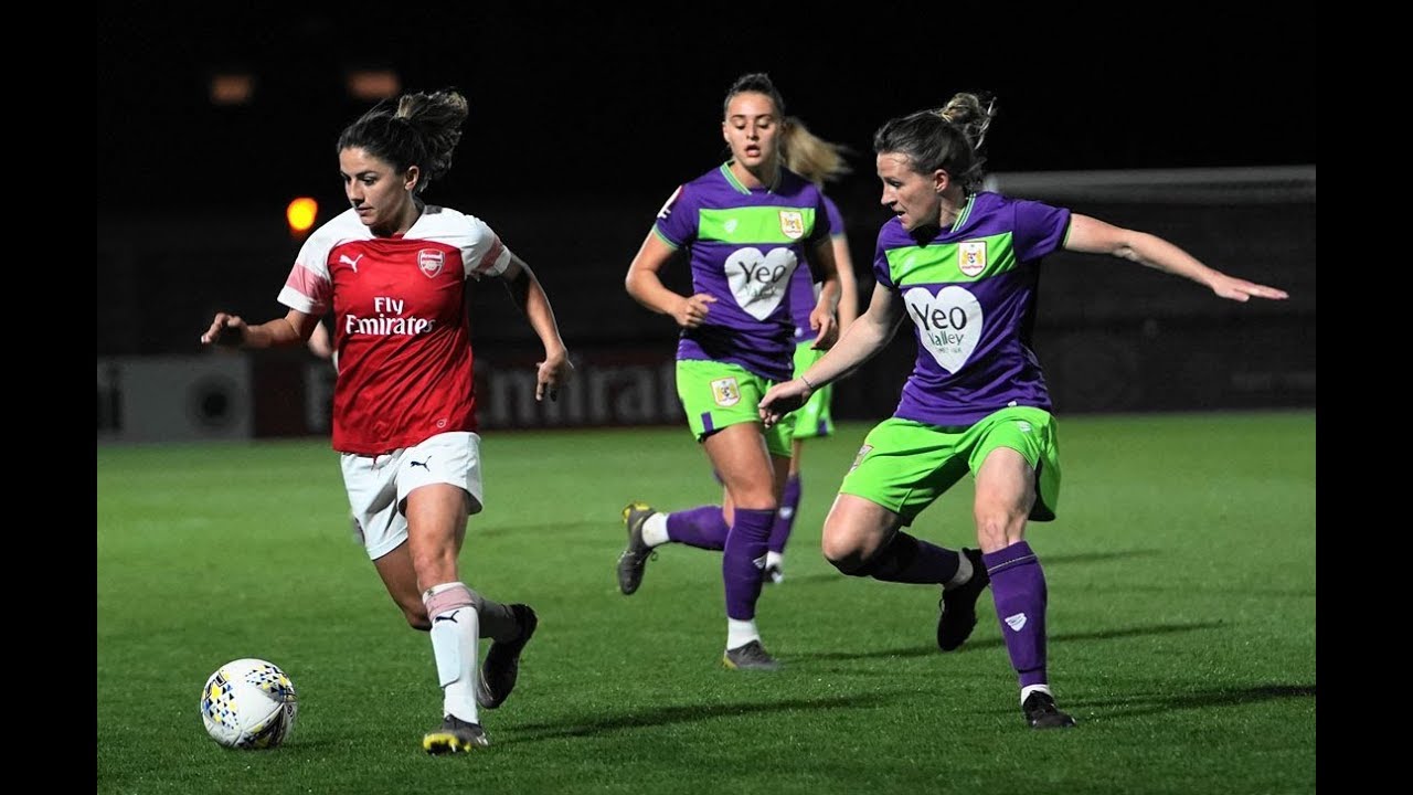 Highlights | Arsenal Women 4-0 Bristol City Women