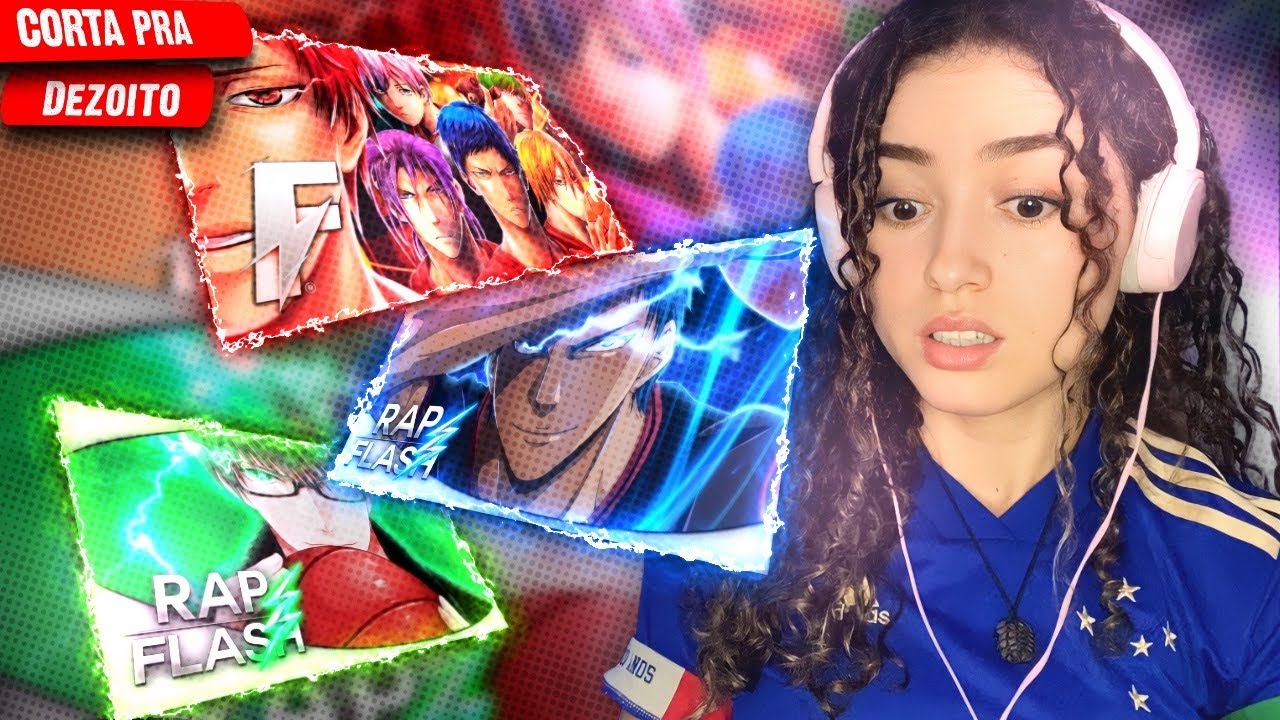 Rap Geração dos Milagres / Midorima Shintaro & Aomine Daiki (KNB) // Flash Beats #react (3 em 1)