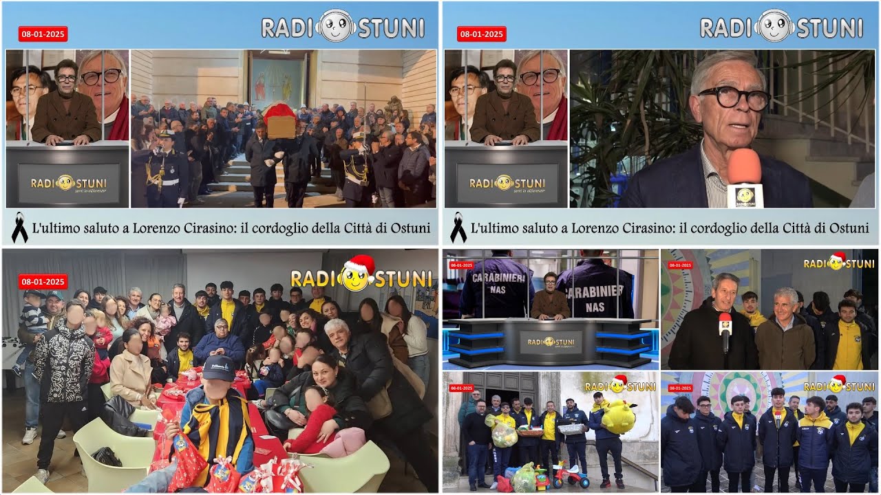 Radiostuni News del 08/01/2025