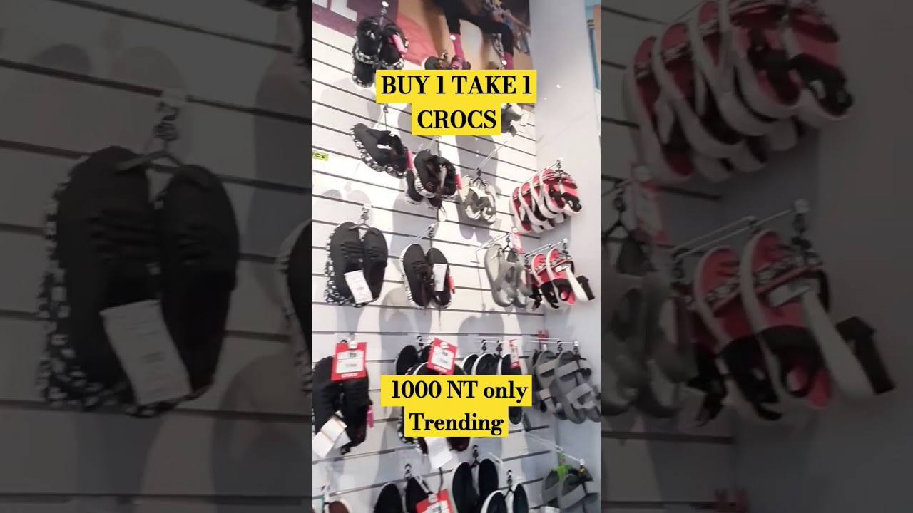 TRENDING CROCS AT GLORIA OUTLET  TAIWAN TRENDING #taiwan ##trending 2023