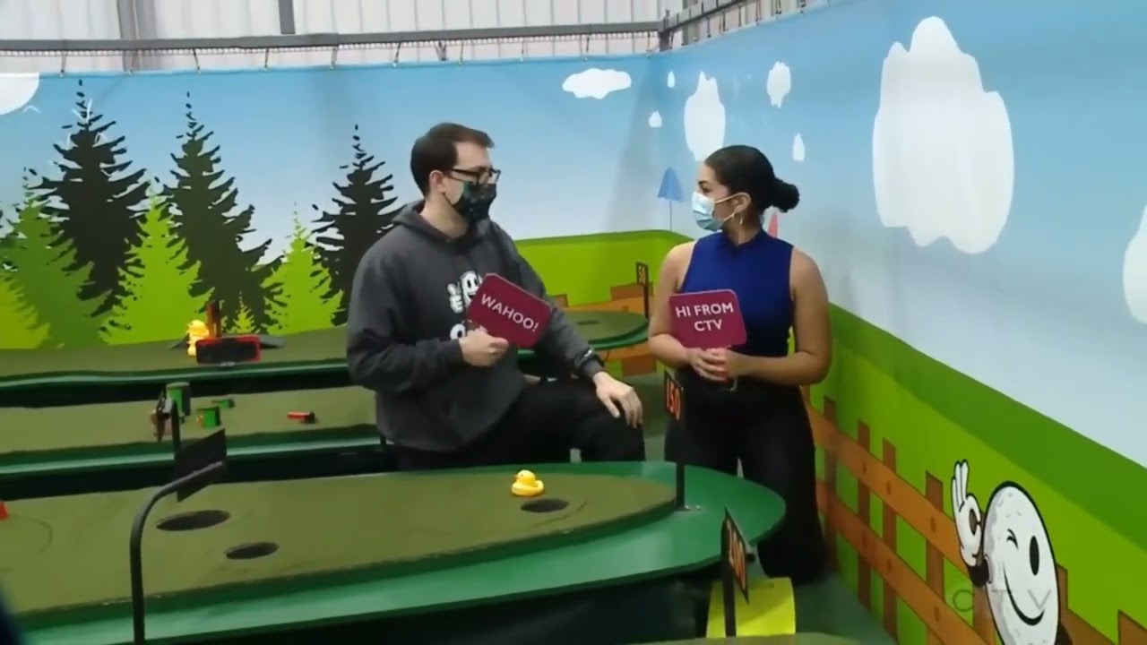 CTV Interview Live - OneShot Golf with designer Barrett Demeria