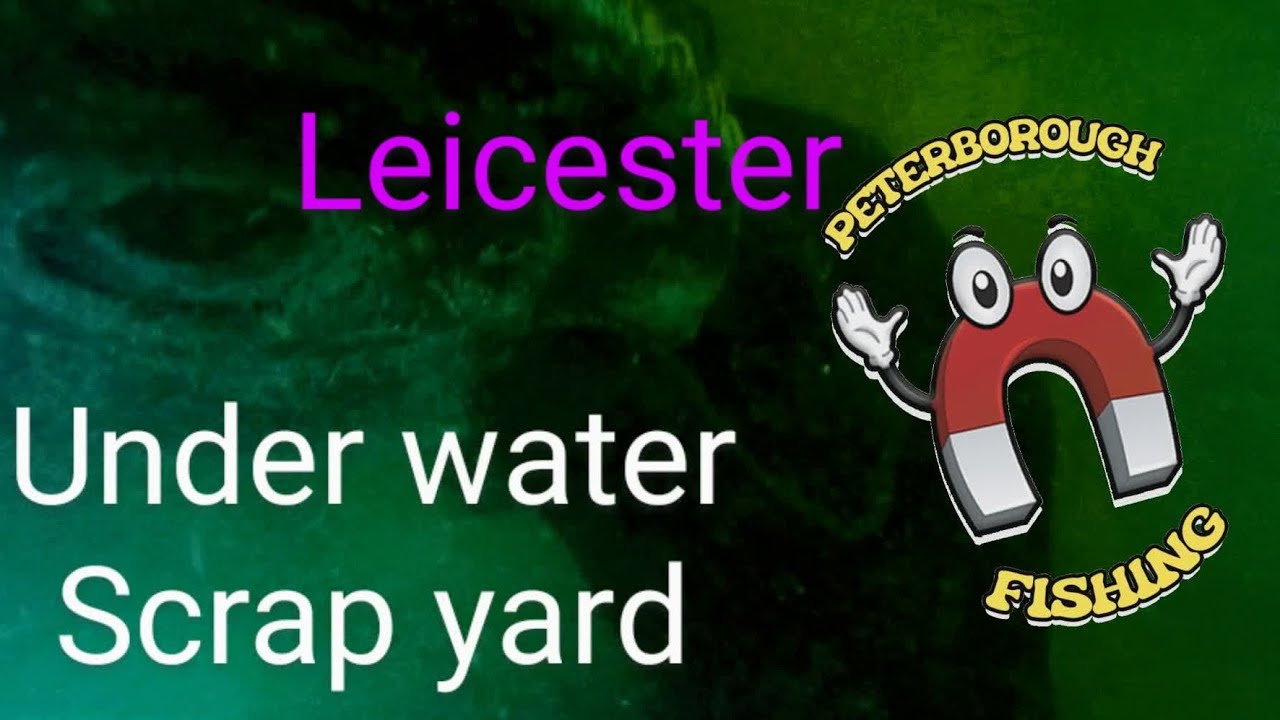 return to under water scrap yard in leicester magnet fishing
