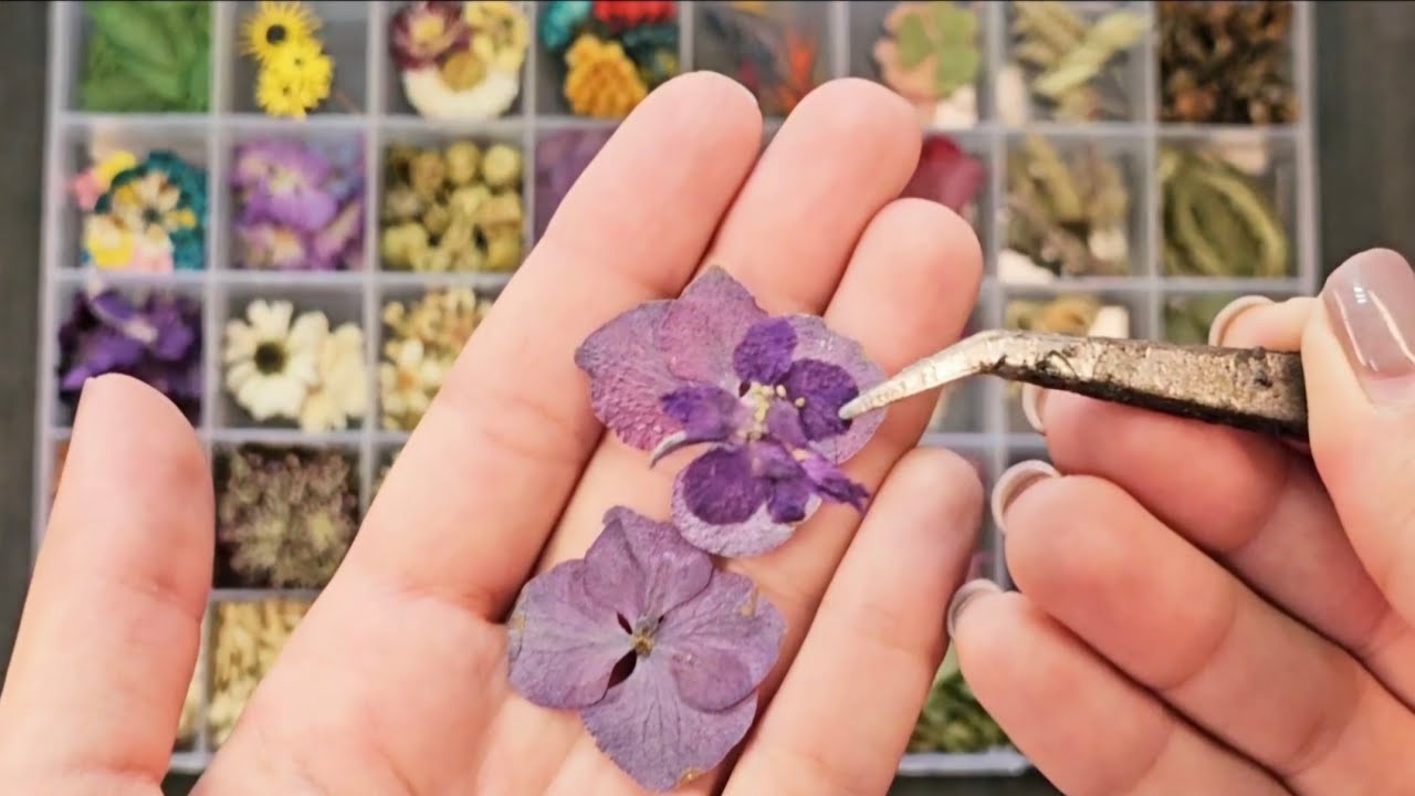 Make a Beautiful Purple Flower UV Resin Keychain 💜✨ | Not Easy but Worth It!