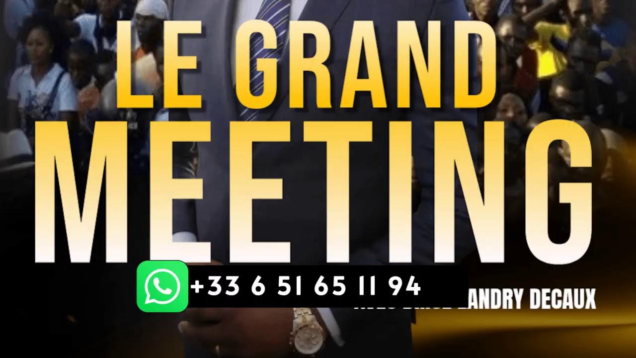 LE GRAND MEETING DU 14 MARS 2026