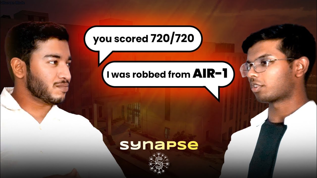 Did He Regret Losing AIIMS Delhi Seat | NEET Tips And College Fun With Krishnamurti Shiwal | Synapse