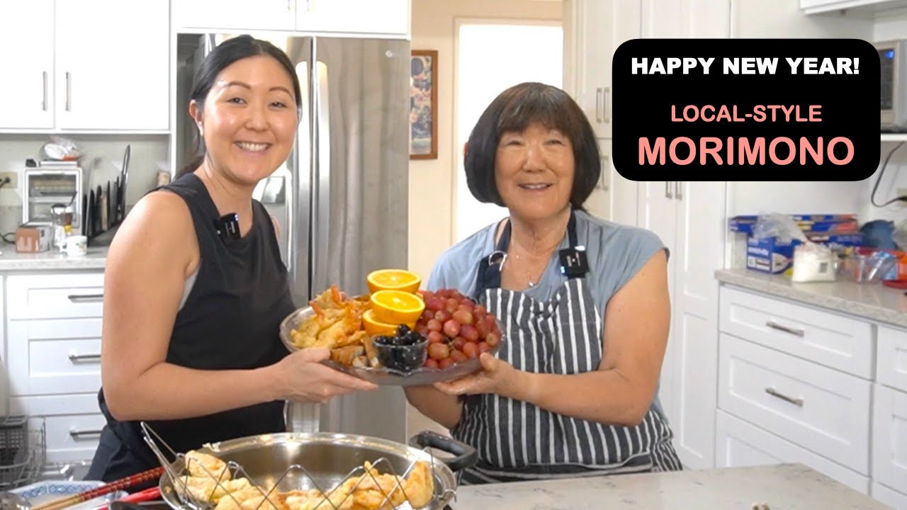 HOW TO PUT TOGETHER A MORIMONO PLATE- Local-Style New Years Foods