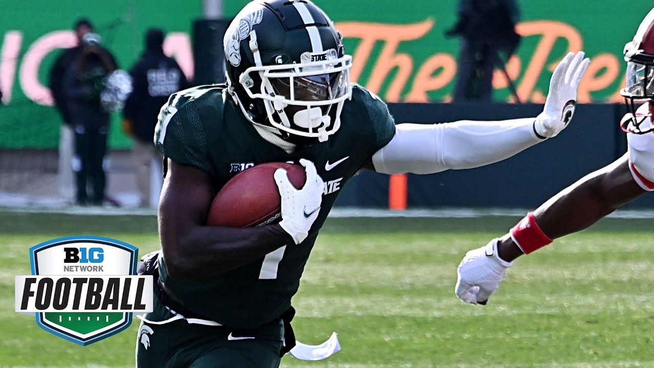 Career Highlights: Michigan State WR Jayden Reed  |Michigan State Football | 2023 NFL Draft