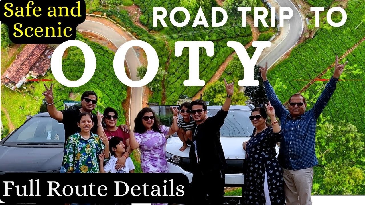 Ooty Road Trip | Bangalore to Ooty road trip | Via Mysuru expressway, Bandipur | Ooty by car #ooty