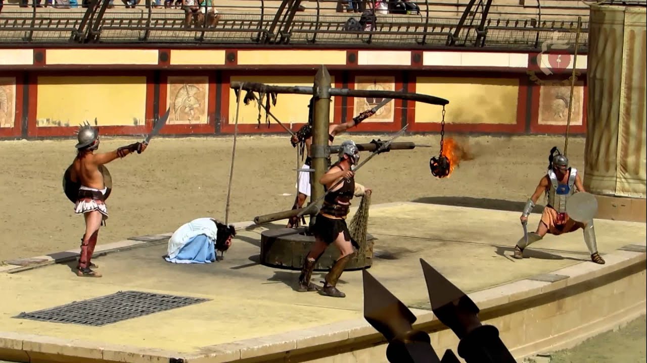 Puy du Fou, Signe du Triomphe 2013, épisode 002 le combat des gladiateurs