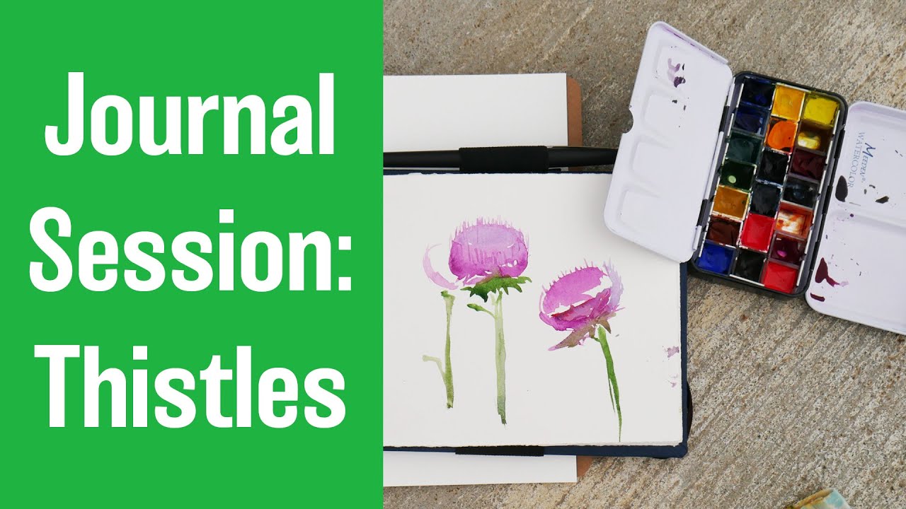 Nature Journaling Session: Thistles