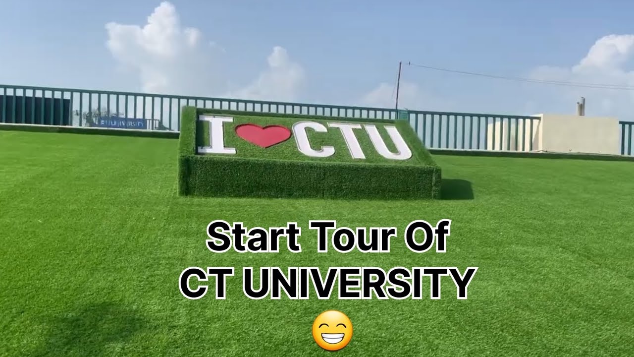 CT UNIVERSITY TOUR 😁❤️ VLOG #viral #ctuniversity #vlog #tour #universitylife