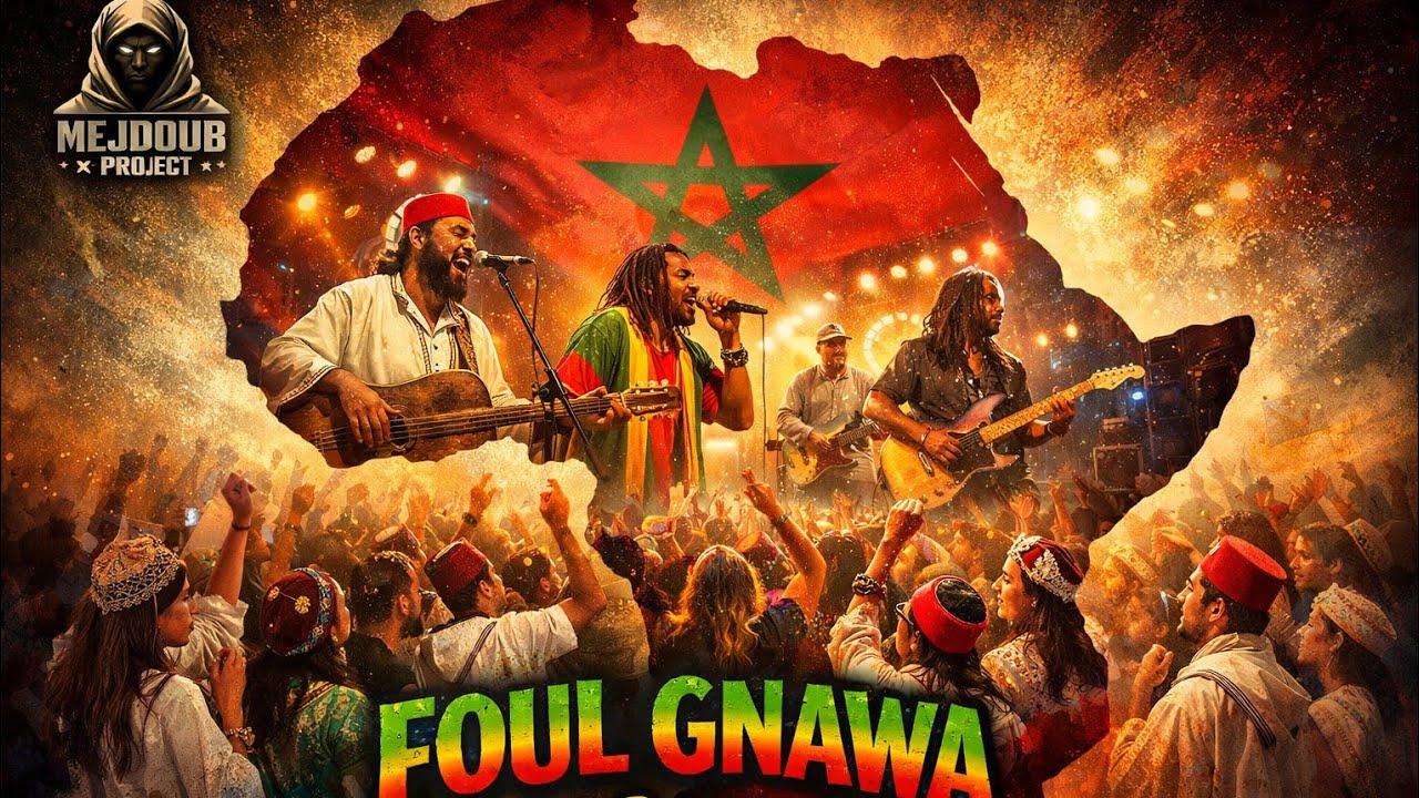 🔥🔥🔥 FOUL GNAWA | GNAWA RAGAMUFFIN | MEJDOUB X PROJECT | TRIBUTE TO MAALLEM ABDELKADER ZEFZAF🔥🔥🔥 