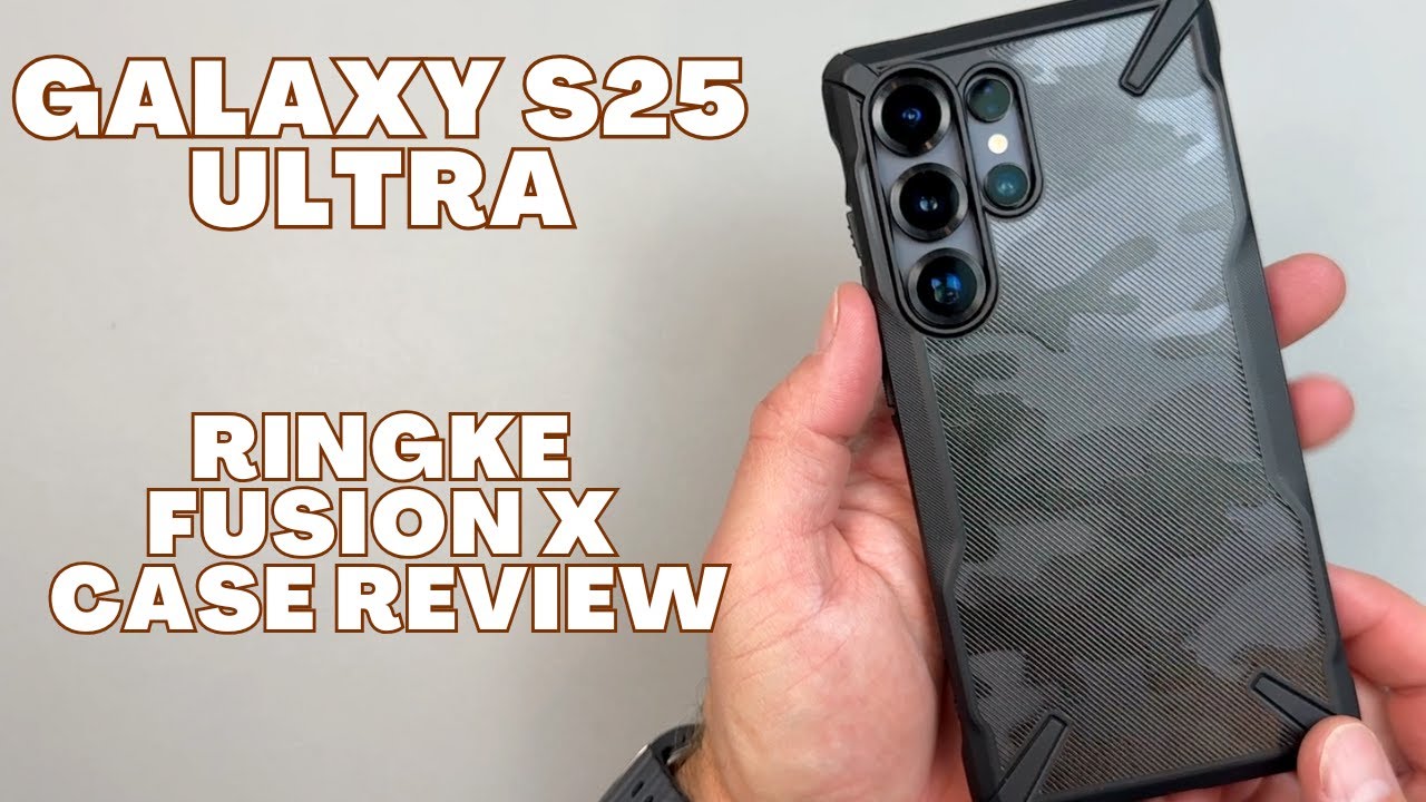 Обзор чехла Ringke Fusion X для Galaxy S25 Ultra