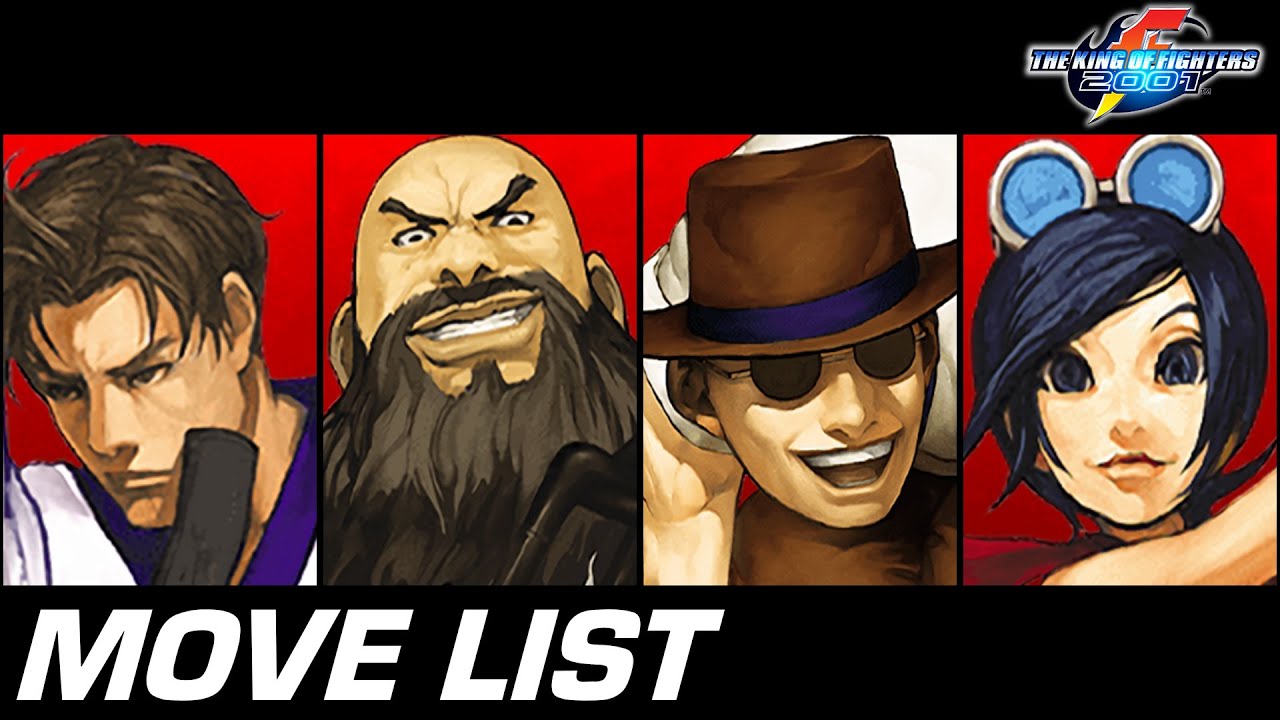 The King of Fighters 2001 - Team Korea - Move List