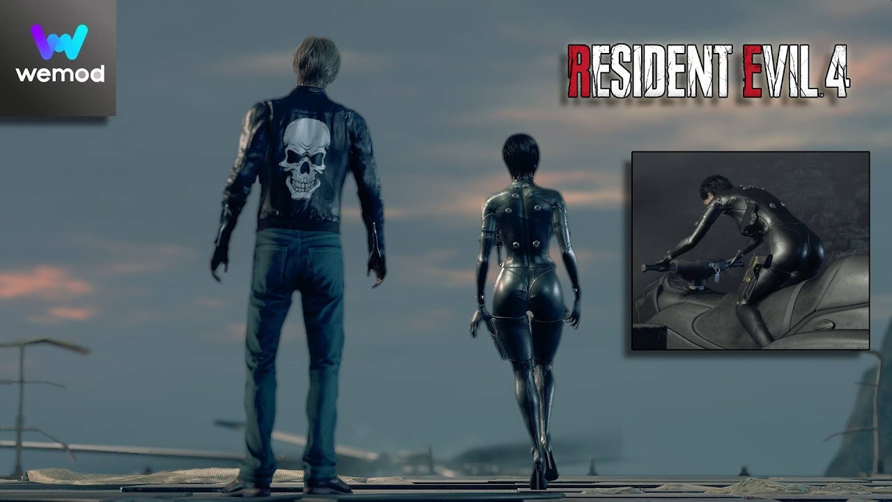 Mod Resident Evil 4 Ada Black Leather Type 4 : Part 7 END 