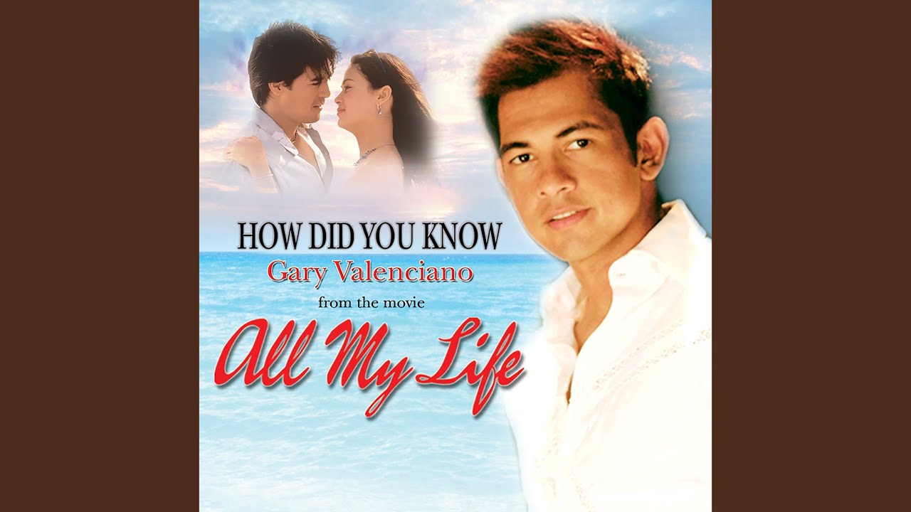 How Did You Know (From "All My Love")