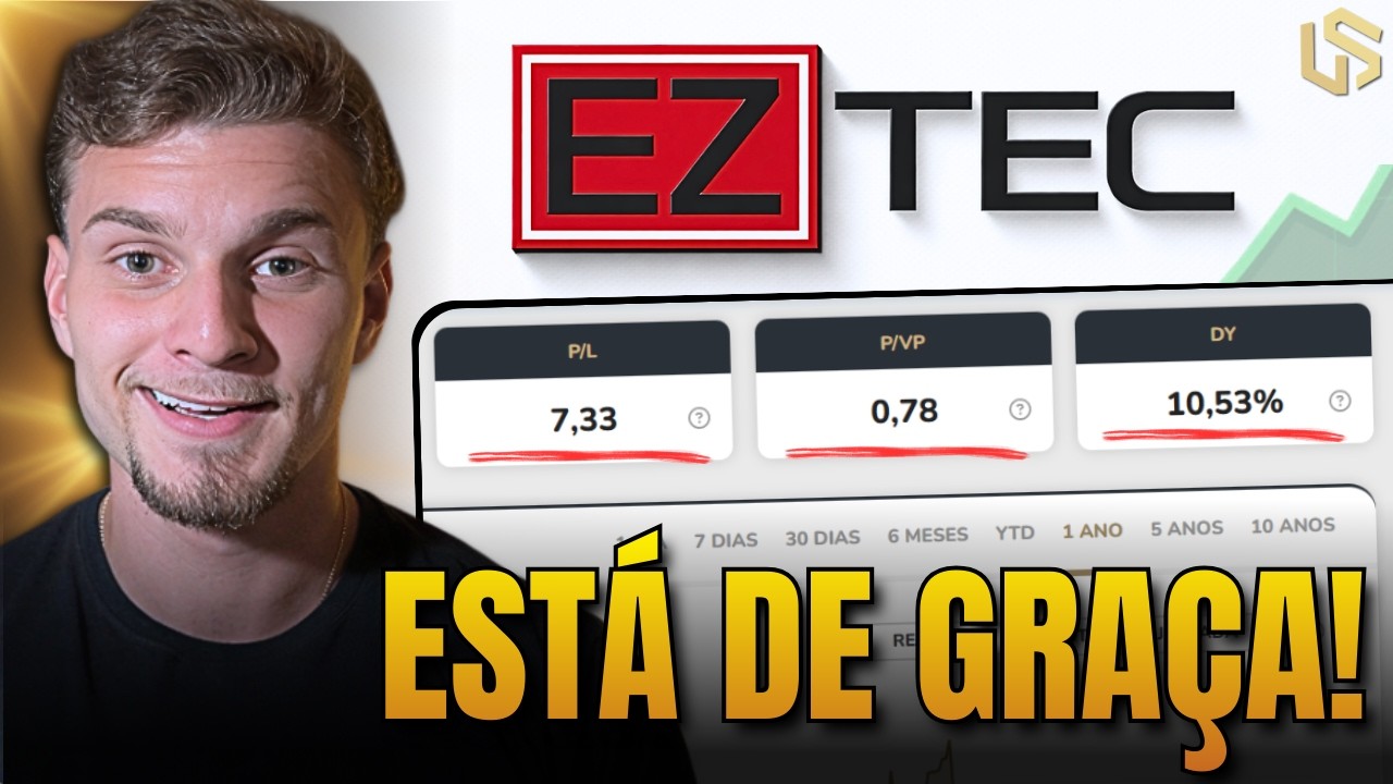 EZTC3: Oportunidade que NÃO APARECE DUAS VEZES! EZTEC vale a pena investir?