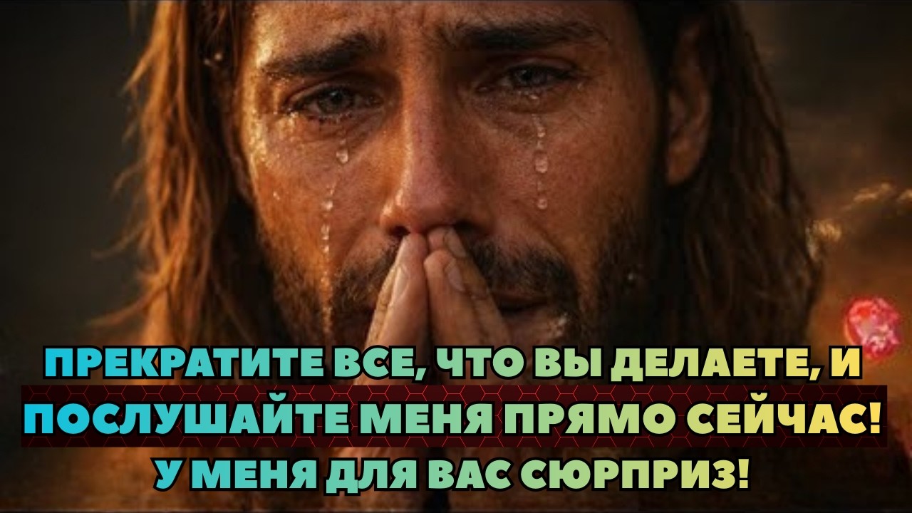 Бог говорит: Дитя Моё, сегодня у Меня для тебя сюрприз! Божье послание тебе!