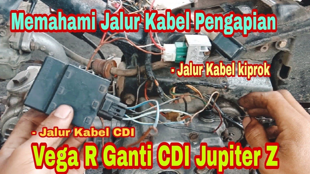 Jalur Kabel Vega Lama  Pake CDI Jupiter Z @Asm Channel