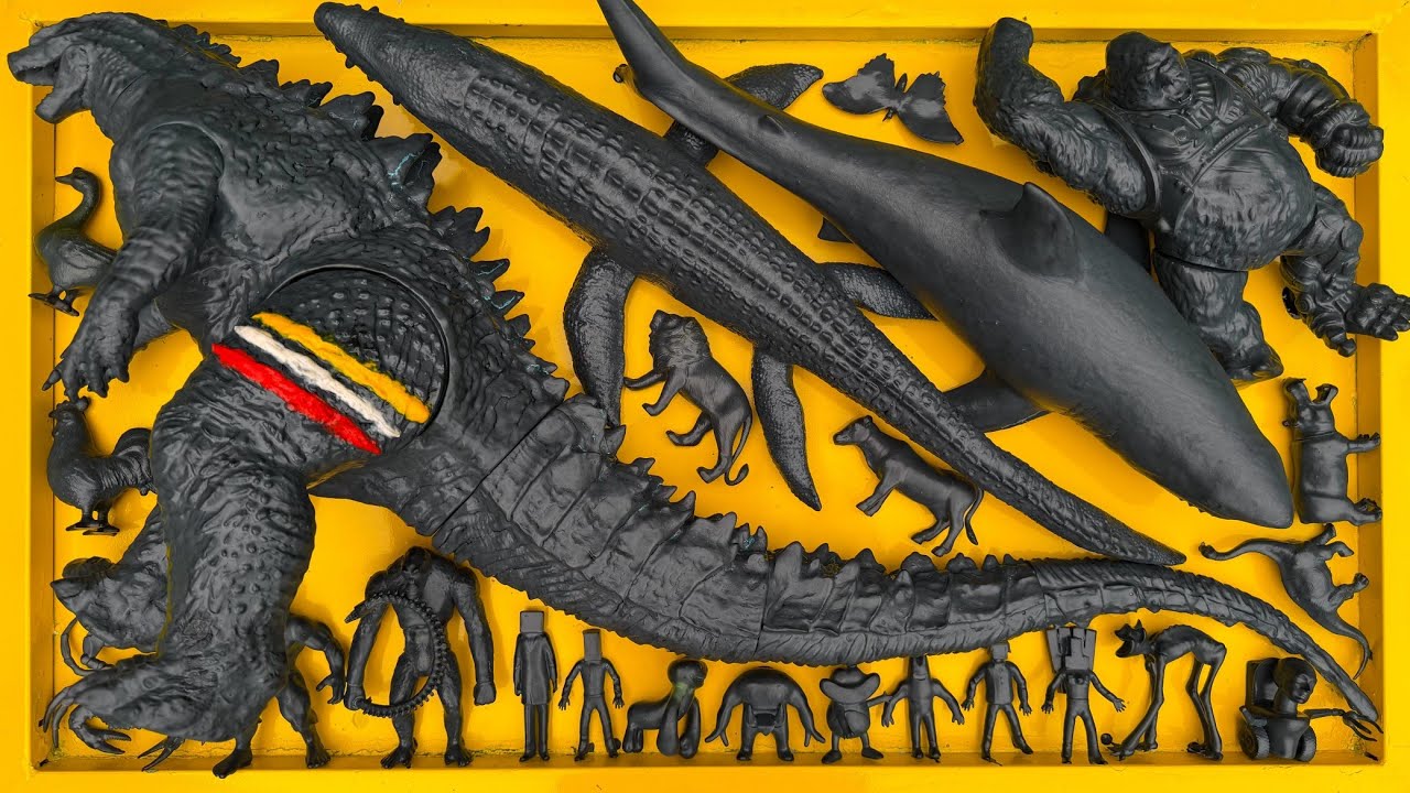 Dinosaurus Jurassic World Dominion: T-rex/ Brachiosaurus/ Skibidi/ Spider-Man/ KingKong/ KingGidorah