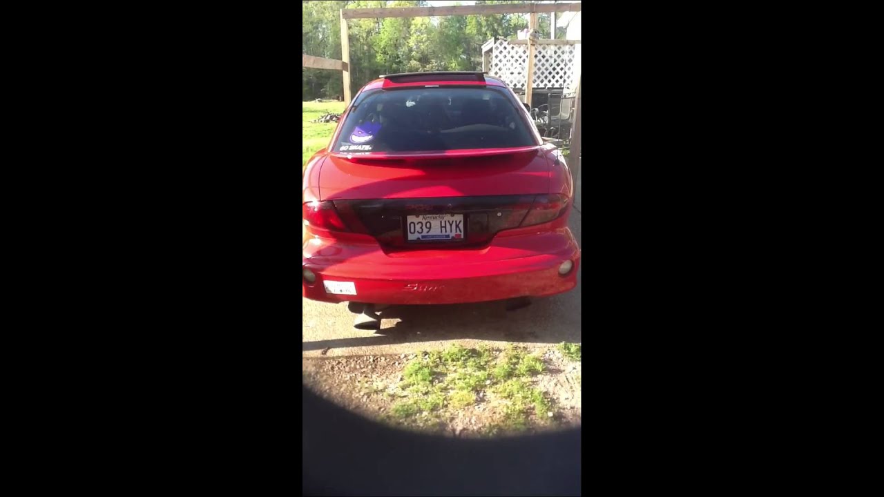 Loud exhaust Pontiac Sunfire GT