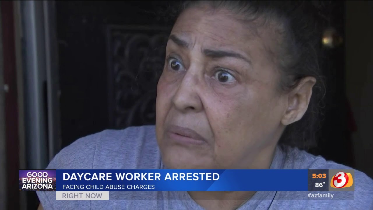 VIDEO: Phoenix daycare worker arrested, facing child abuse charges