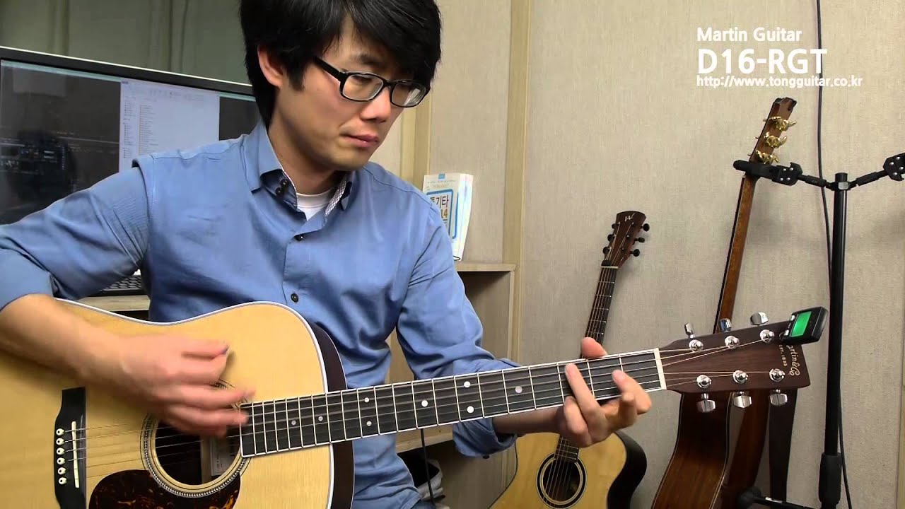 MARTIN GUITAR D-16 RGT SOUND SAMPLE