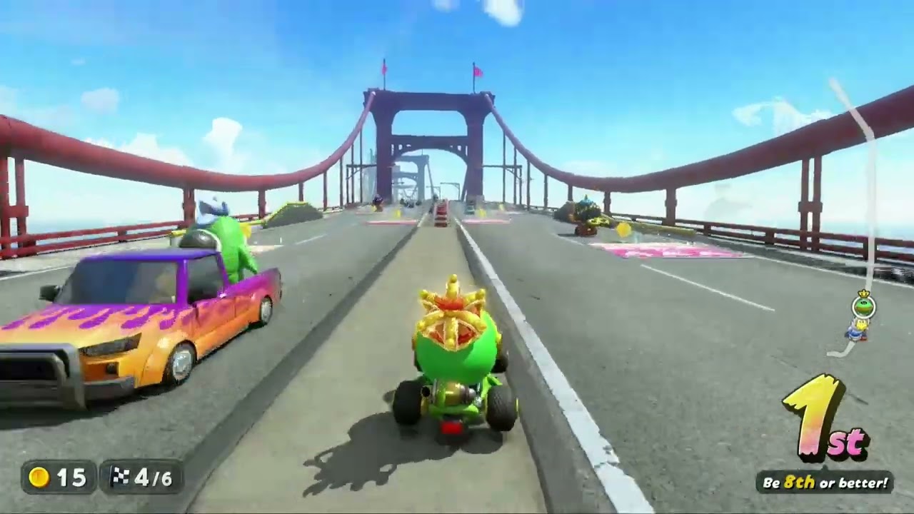 Mario Kart World - Cloud Rally 50cc