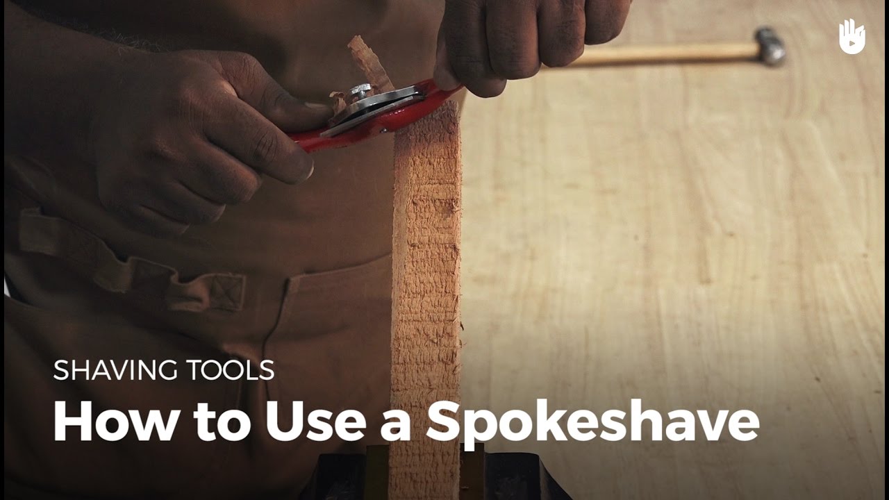 How to Use a Spokeshave | Woodworking
