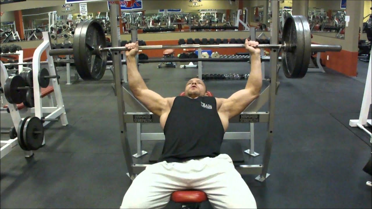 Proper Incline Barbell Bench Press Execution | Tiger Fitness