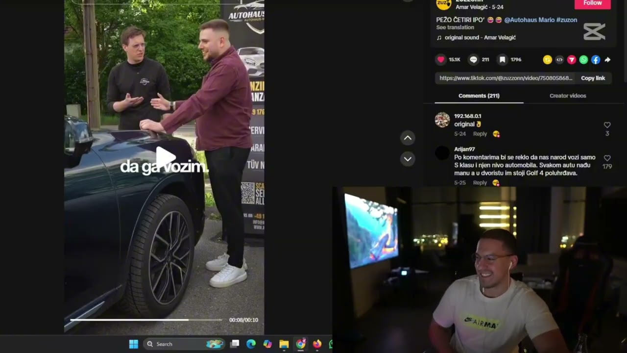 BAKA PRASE NAJJAČA REAKCIJA NA TikTokove