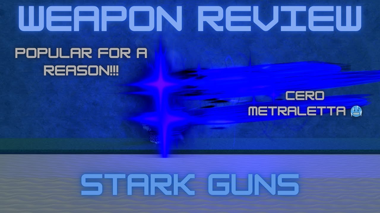 [GPO] I have Cero enemies.... LEFT | Weapon Review - Stark Guns