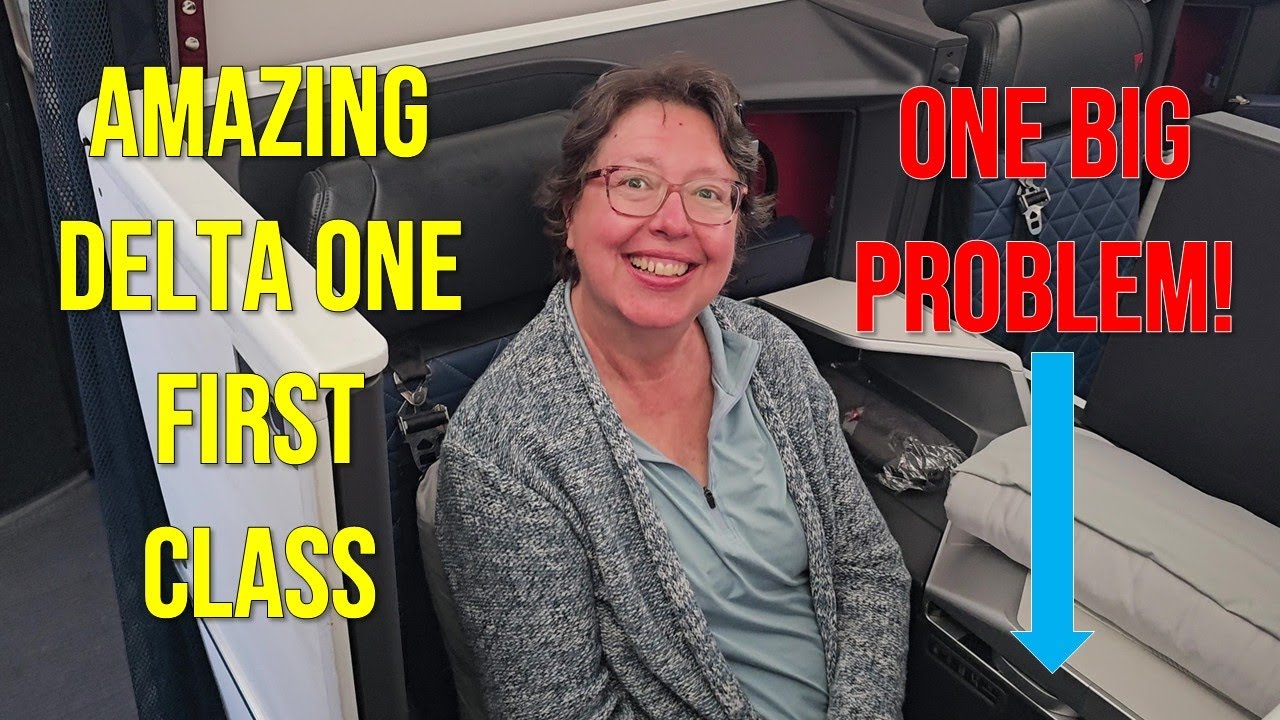 Delta One First Class Review – Is It Worth It? (Big Problem On Our Flight!)