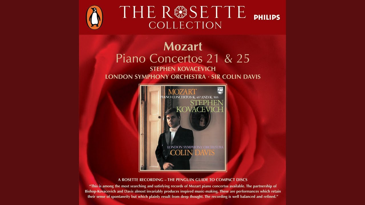 Mozart: Piano Concerto No. 21 in C, K.467: 2. Andante