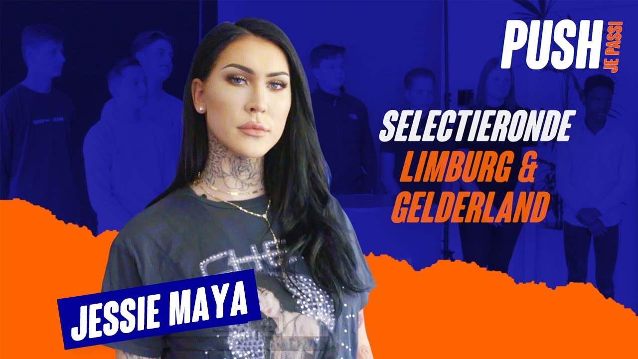 JESSIE MAYA jureert eerste selectieronde van PUSH | PUSH JE PASSI