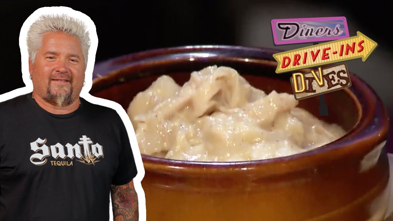Guy Fieri Eats Old-School Chicken and Dumplings | Diners, Drive-Ins and Dives | Food Network
