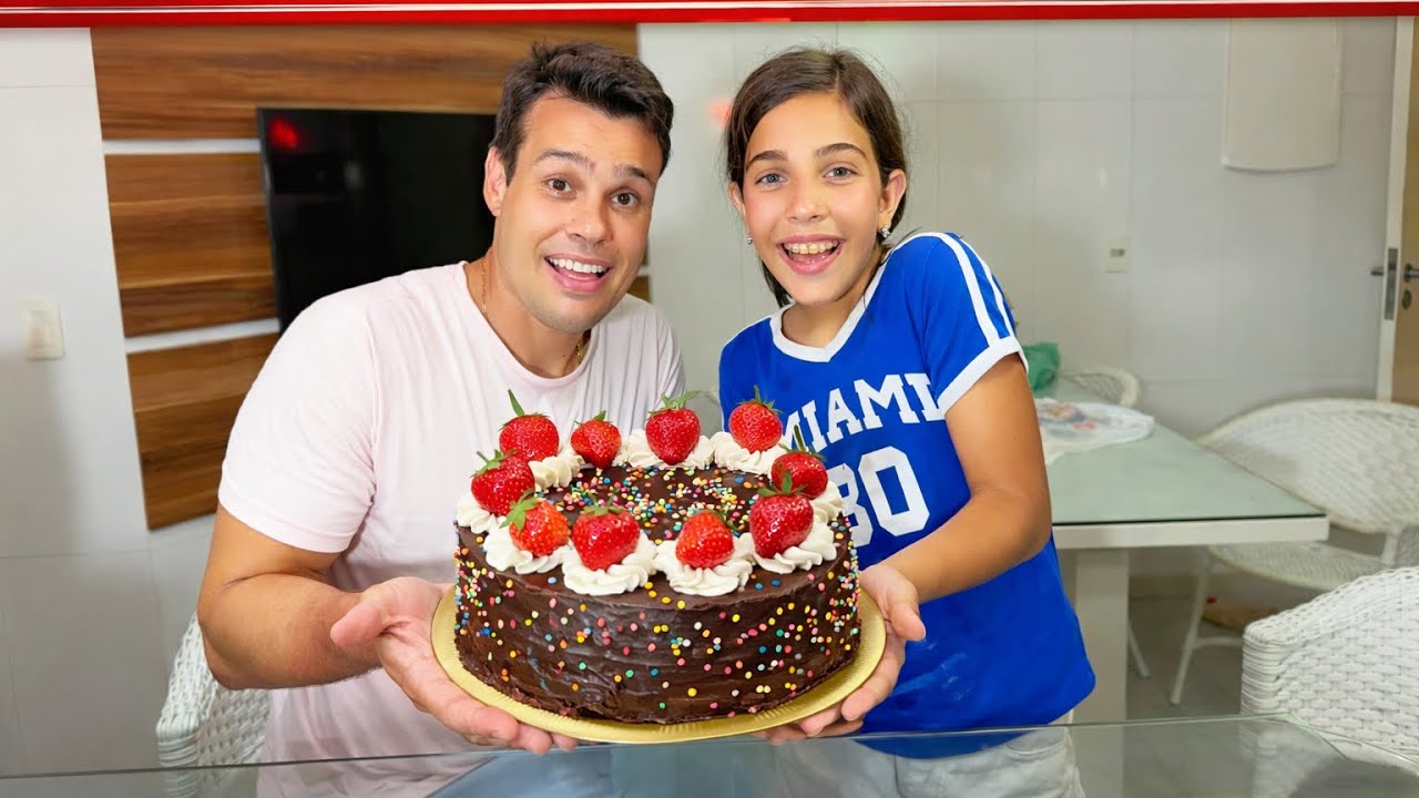 PRIMEIRA VEZ FAZENDO BOLO *será que vai dar certo ??