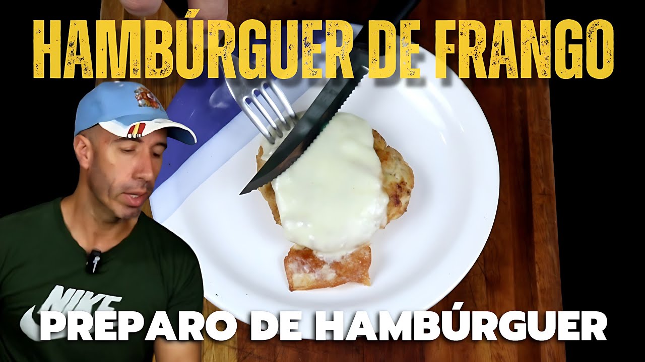 COMO PREPAREI MEU PRIMEIRO HAMBÚRGUER em CASA? [primeira versão]