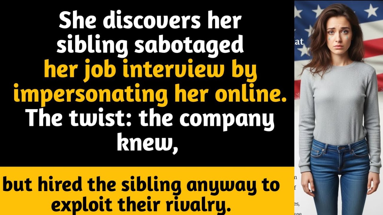 My Sibling Sabotaged My Job Interview—Company Exploited Our Rivalry for Profit