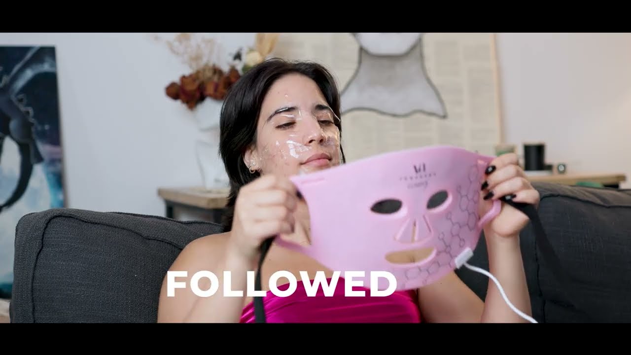 LuminX LED Face Mask Review | Spa-Worthy Light Therapy at Home! | VogueNow