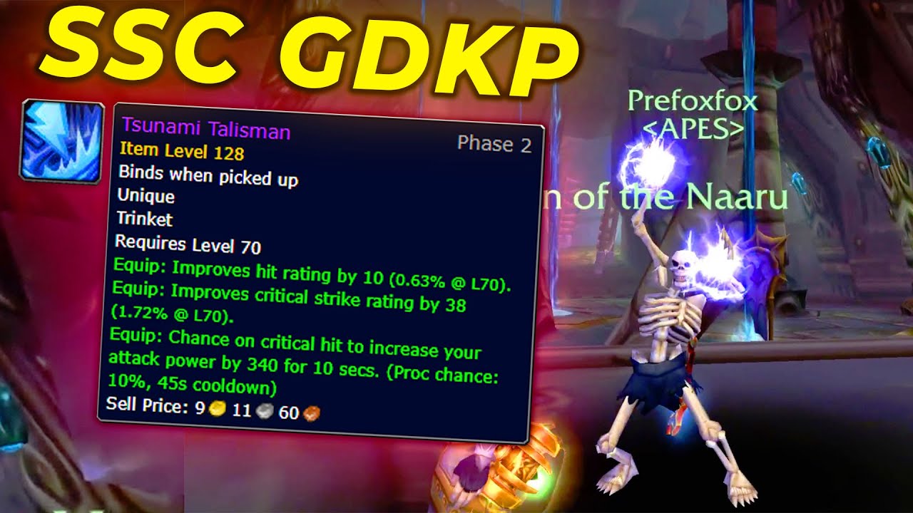 One of the BEST trinkets just dropped in SSC GDKP!!!