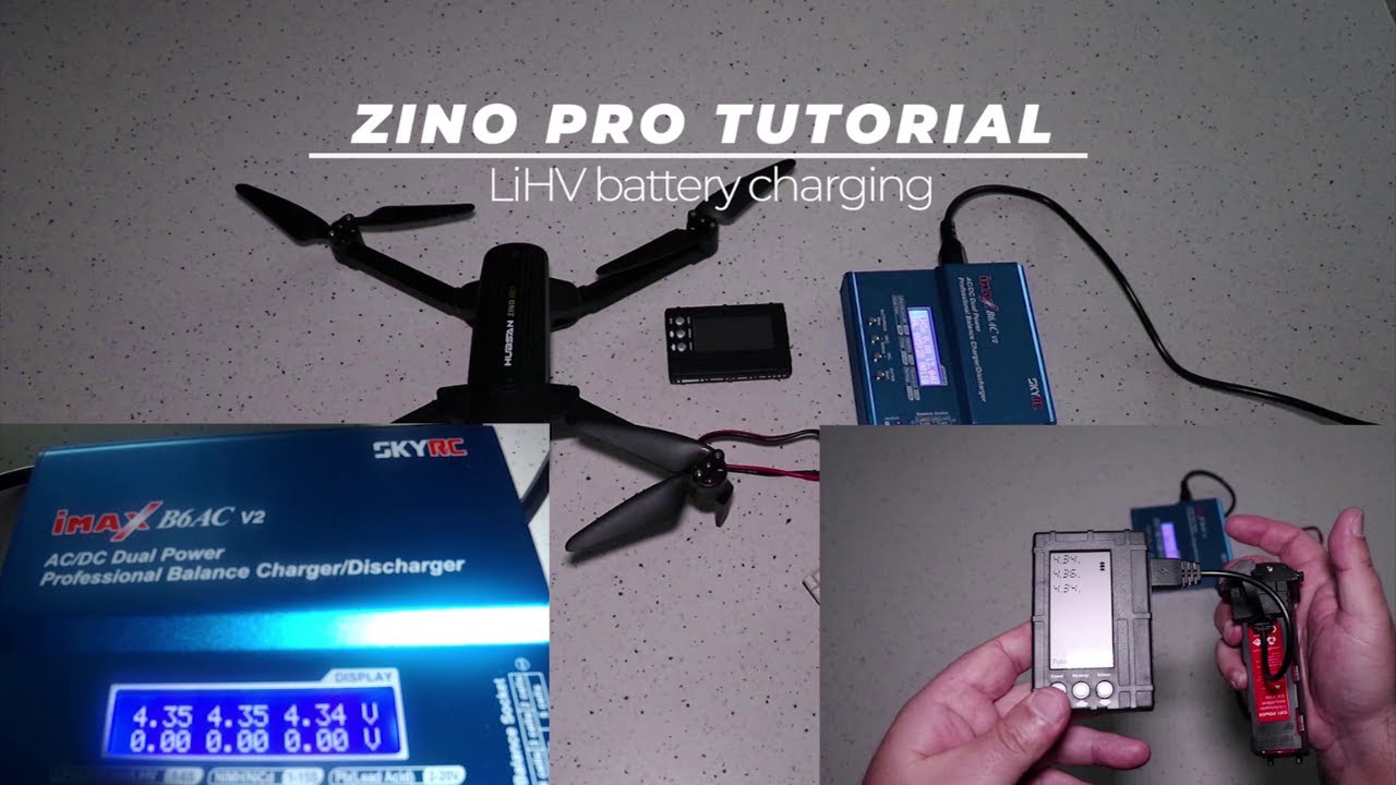 Hubsan Zino PRO LiHV battery | How to charge your batteries with SKYRC iMAX B6AC V2